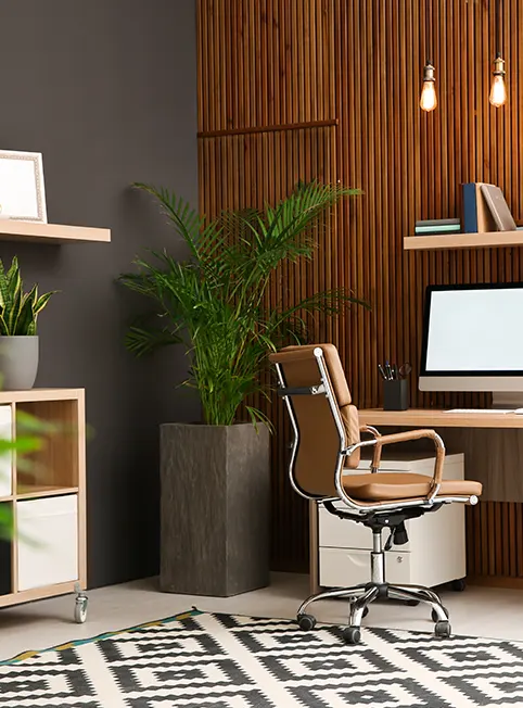 Harmonizing space with sophisticated wall treatments
