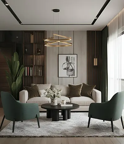 The dynamic living room